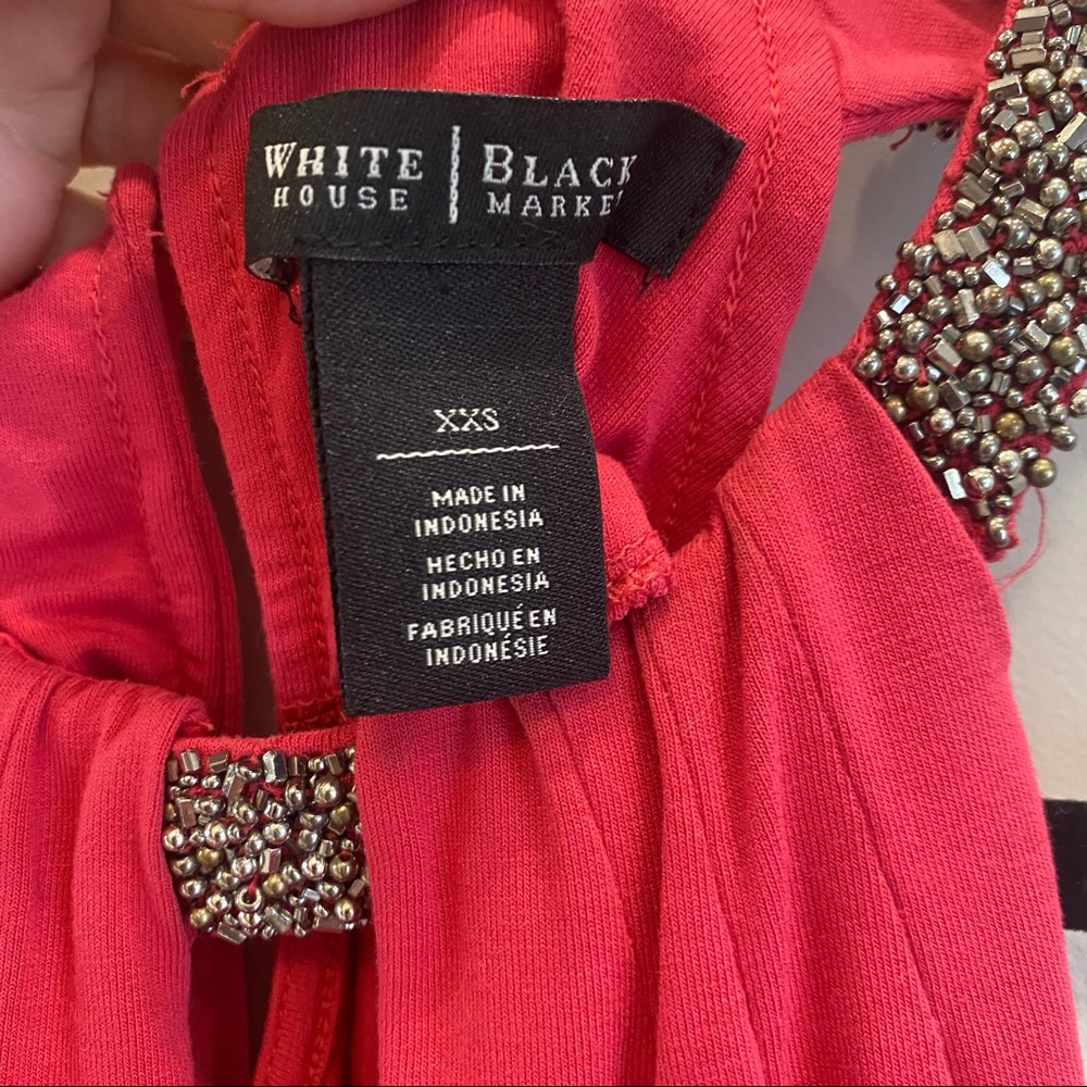 White House Black Market Embellished neck tank top - Picture 3 of 4